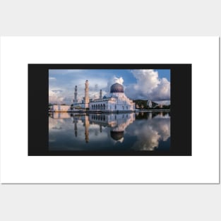Kota Kinabalu mosque Posters and Art